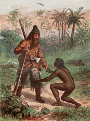 Robinson Crusoe by Daniel Defoe (1869)